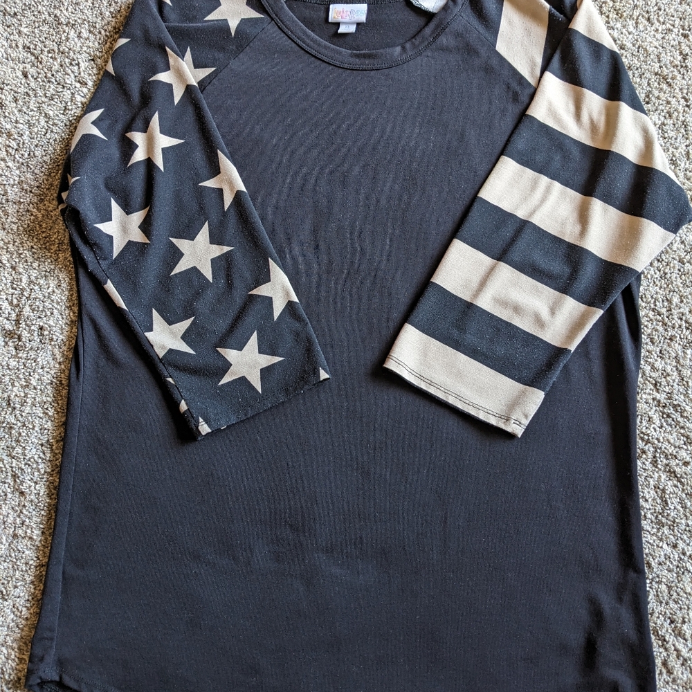 Lularoe Stars and stripes Randy XL